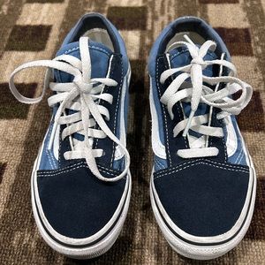 COPY - Vans Old school Navy and blue low tops